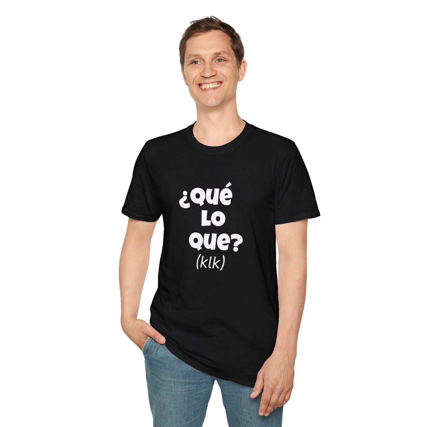 ¿Que Lo Que? Spanish Unisex T-Shirt,, Casual Tee, Dominican lingo