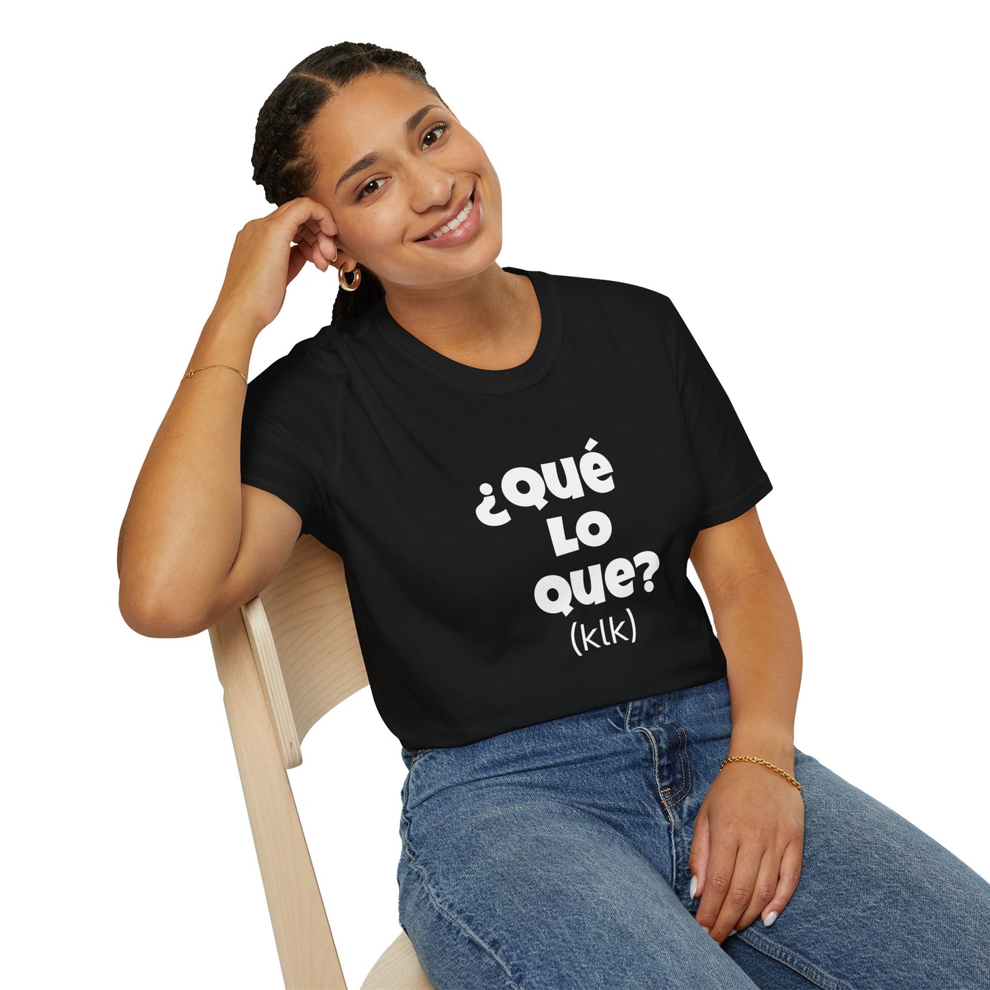 ¿Que Lo Que? Spanish Unisex T-Shirt,, Casual Tee, Dominican lingo