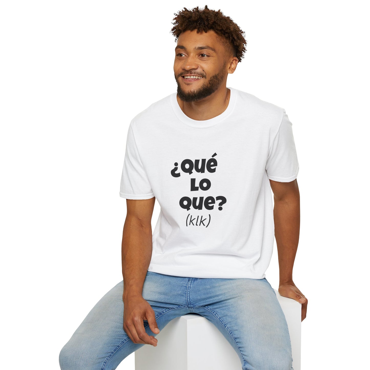 ¿Que Lo Que? Spanish Unisex T-Shirt,, Casual Tee, Dominican lingo
