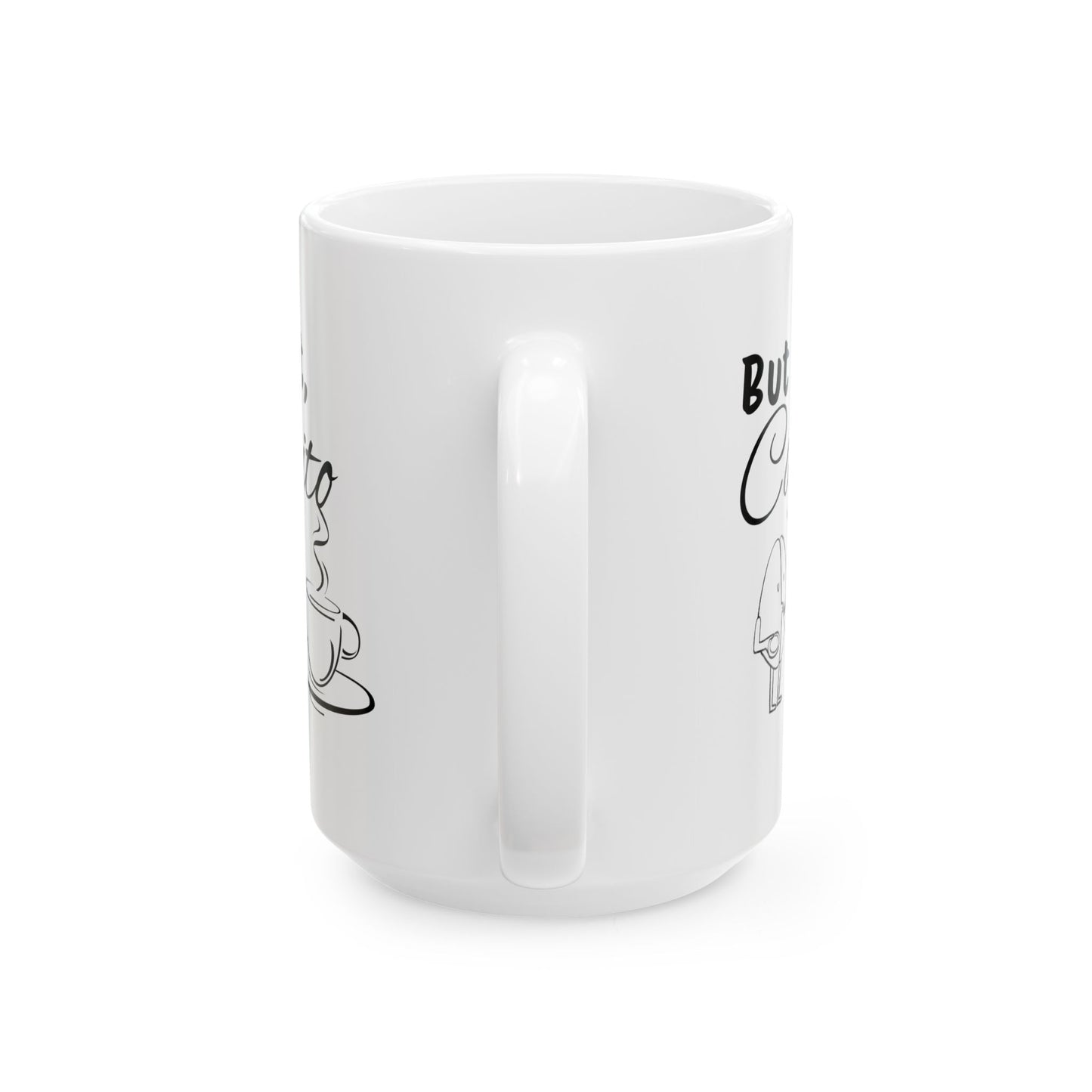 "But First, Cafecito" Spanglish Ceramic Coffee Mug
