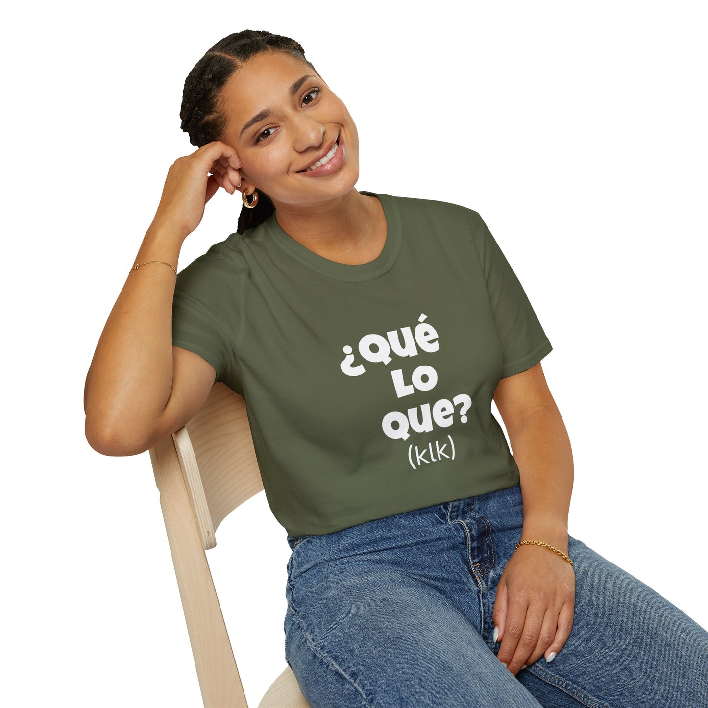¿Que Lo Que? Spanish Unisex T-Shirt,, Casual Tee, Dominican lingo