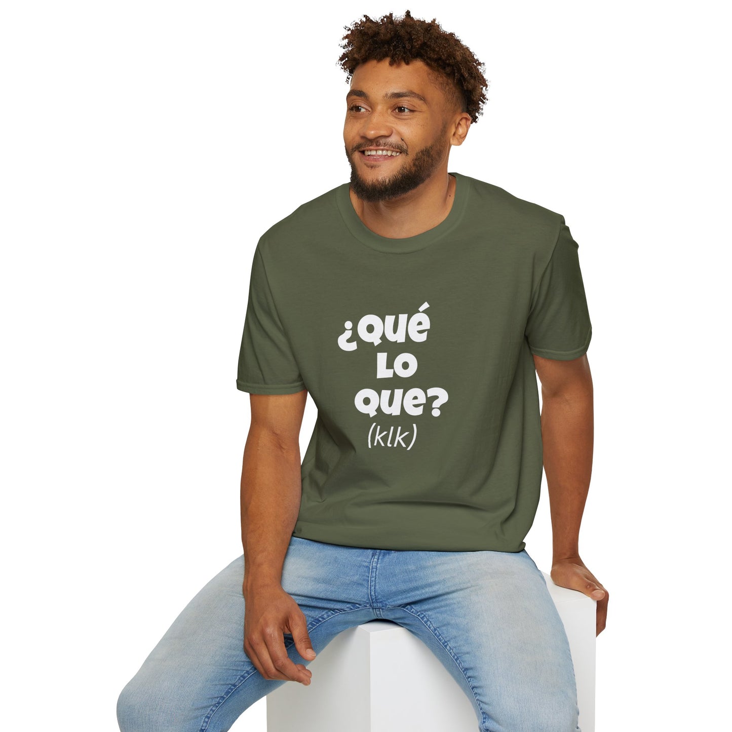 ¿Que Lo Que? Spanish Unisex T-Shirt,, Casual Tee, Dominican lingo