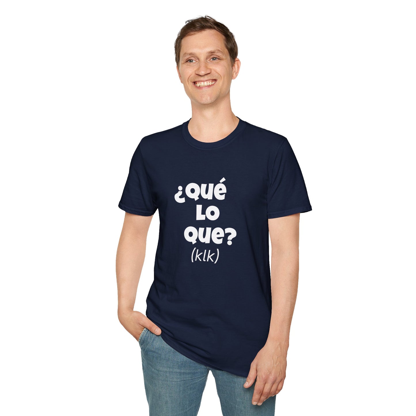 ¿Que Lo Que? Spanish Unisex T-Shirt,, Casual Tee, Dominican lingo