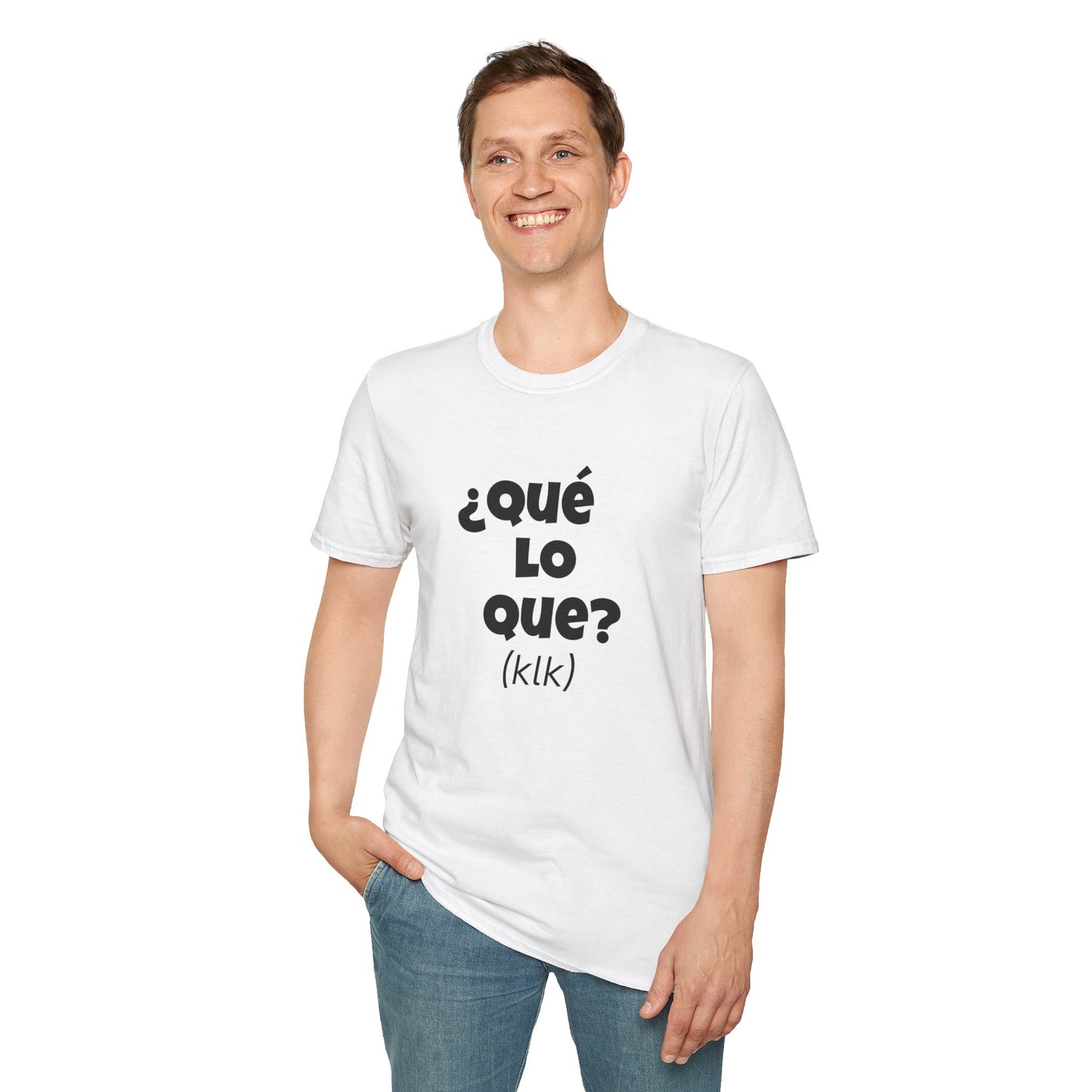 ¿Que Lo Que? Spanish Unisex T-Shirt,, Casual Tee, Dominican lingo