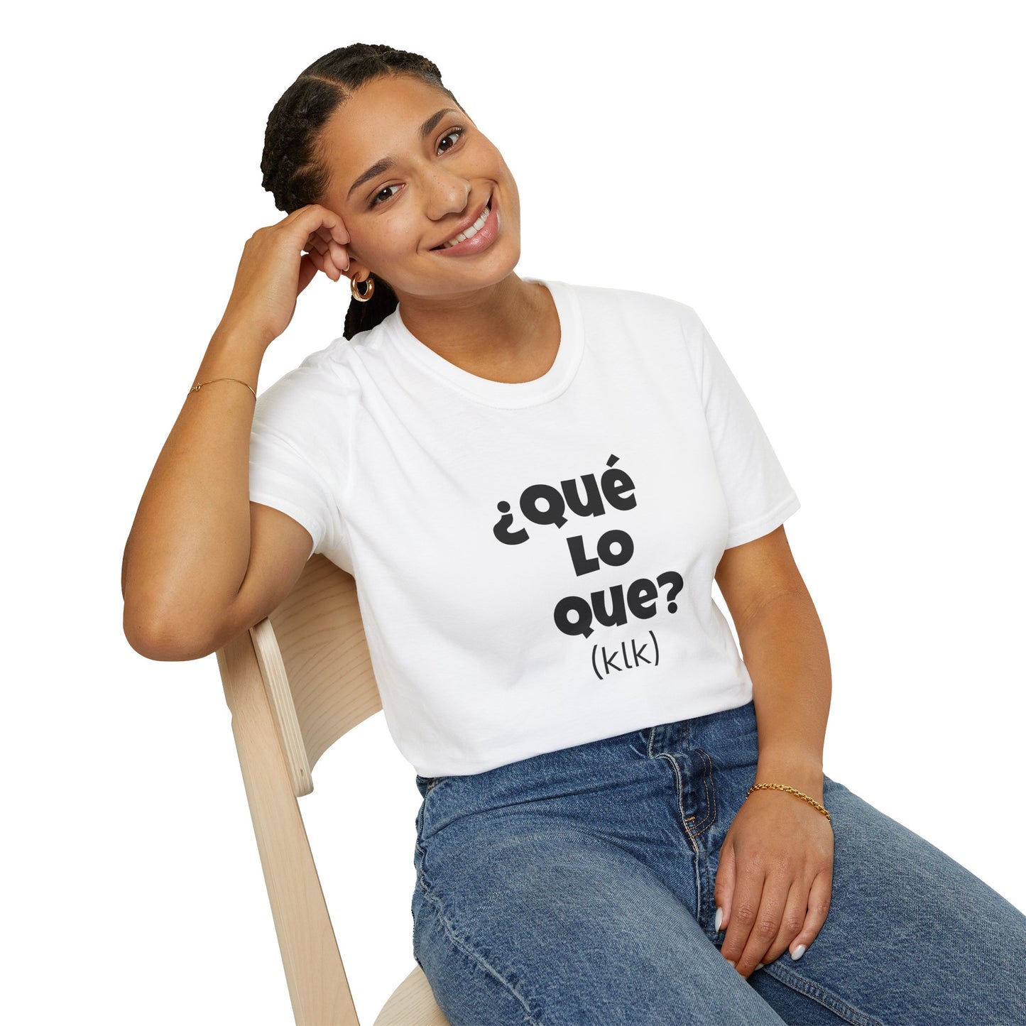 ¿Que Lo Que? Spanish Unisex T-Shirt,, Casual Tee, Dominican lingo